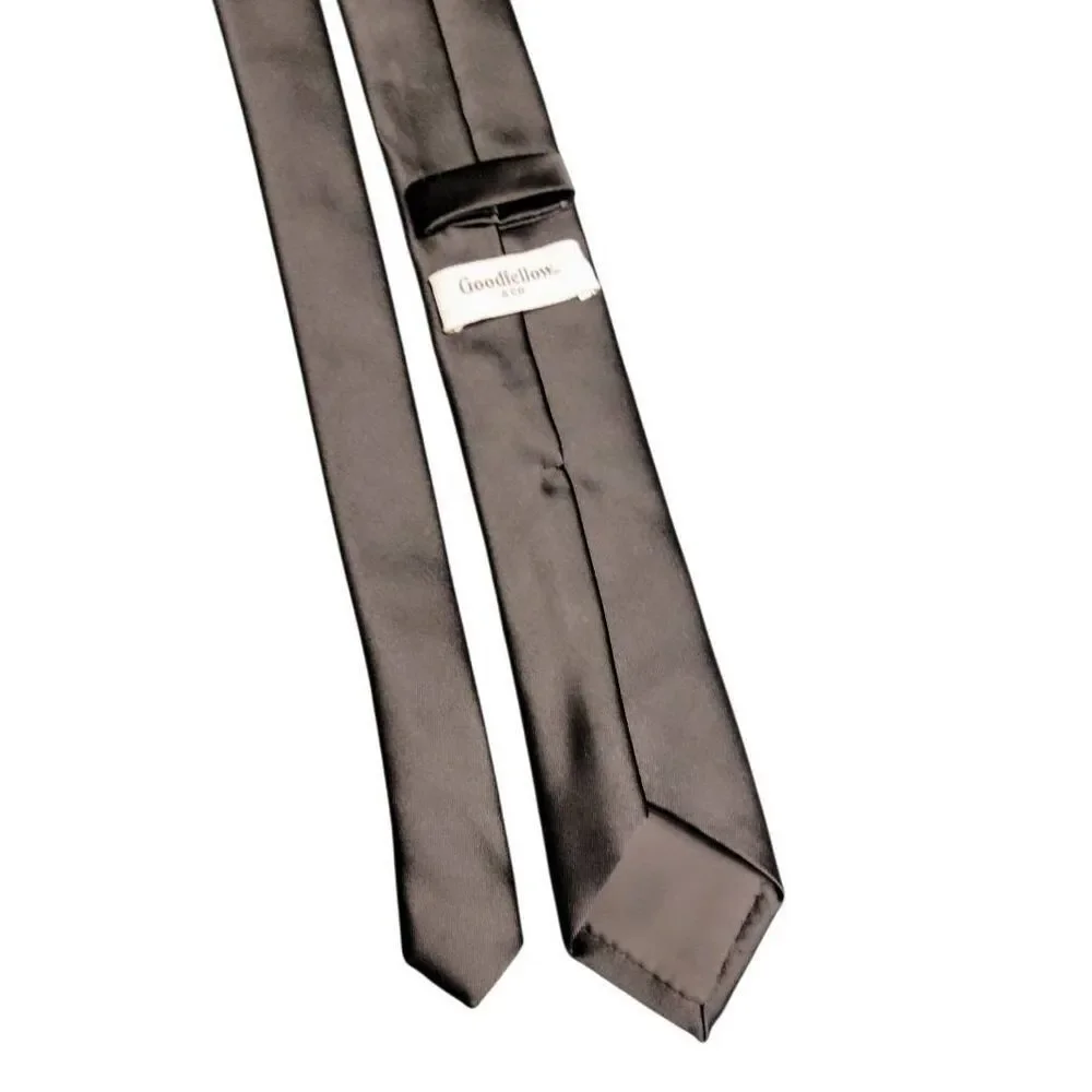 Goodfellow Retro Black Skinny Tie